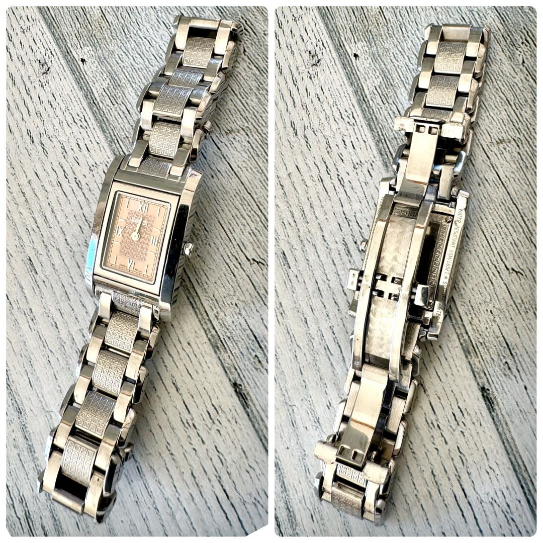 【希少】FENDI フェンディ 腕時計 ループ サーモンピンク 7600L s-l400.jpg