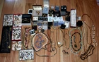 Vintage Huge Costume Jewelry Lot Napier Trifari Monet Kramer Earrings Necklaces