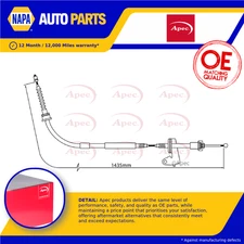 Handbrake Cable fits MINI COOPER 1.6 Rear Right 01 to 06 Hand Brake Parking Apec