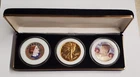 1943 Walking Liberty Half 1967 Kennedy 1999 Susan B Anthony Dollar Gift Box