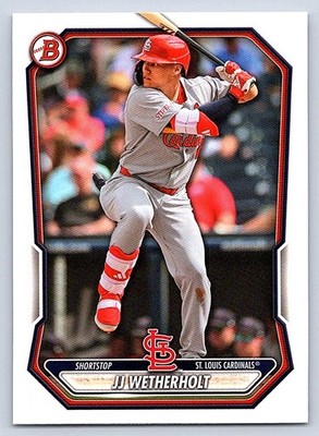 JJ WETHERHOLT CARDINALS  2026 BOWMAN PROSPECTS #BP-115