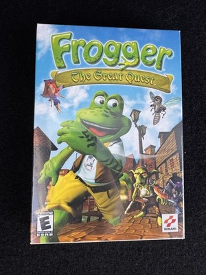 Frogger The Great Quest BIG BOX PC Games CD-ROM Brand New Sealed