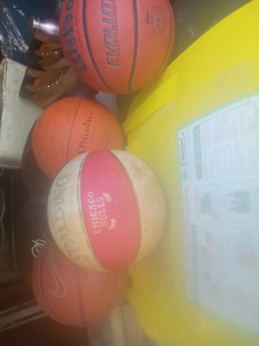 Four Basketballs