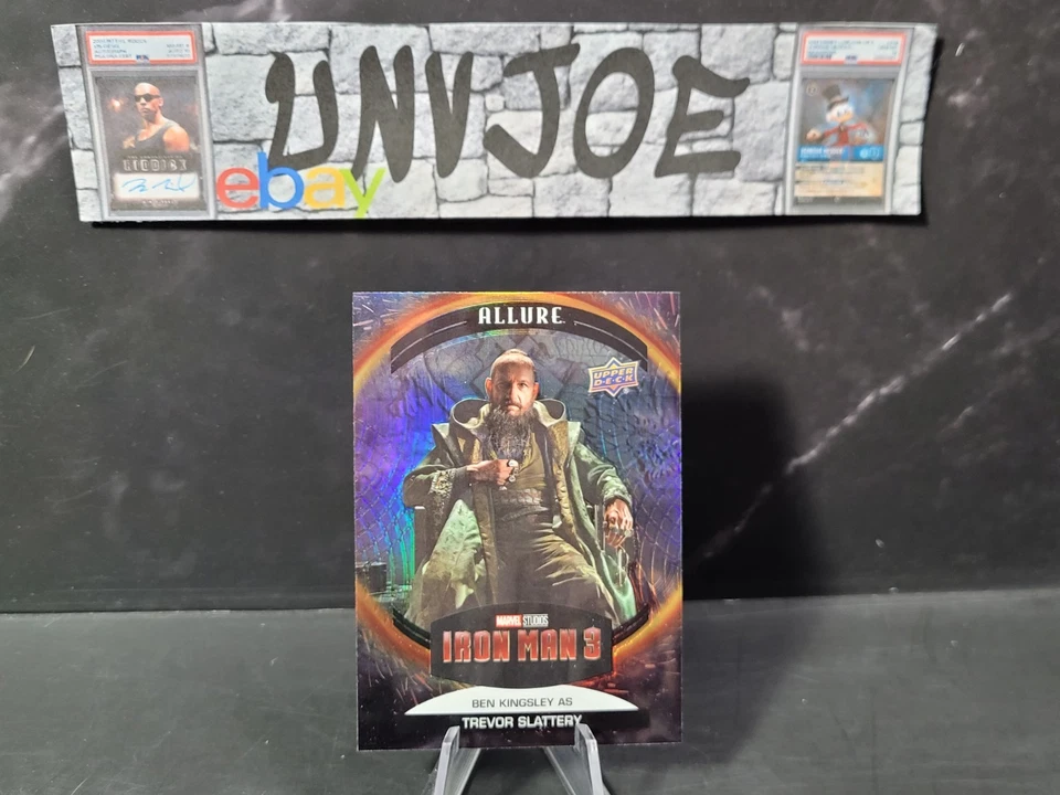 BEN KINGSLEY as Trevor Slattery 2022 Upper Deck Marvel Allure Portal Variant - Image 3 of 3