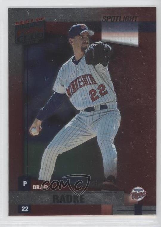 2002 Donruss Best of Fan Club Spotlight 46/100 Brad Radke #9 0o9