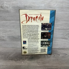 Bram Stoker's Dracula Sega CD In Case Damaged Manual Untested Read