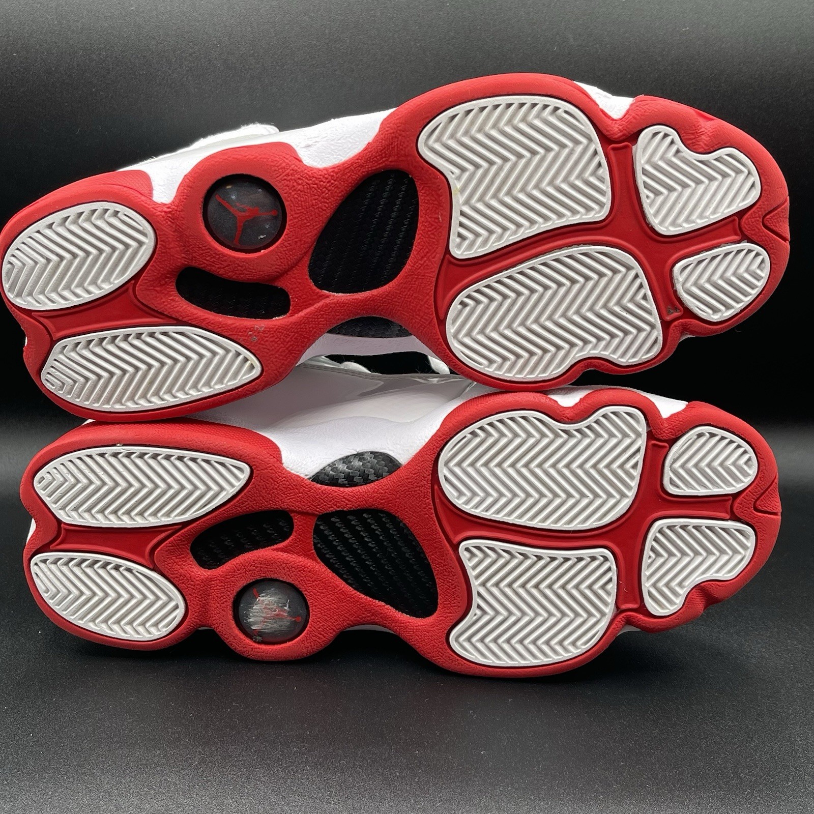 Nike Jordan 6 Rings (GS) Size 5Y White/Black University Red Sneakers thumbnail 19