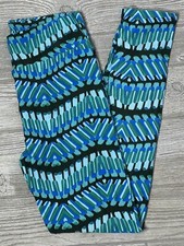 NEW LuLaRoe OS One Size Leggings Multicolored Geometric Abstract Stripes