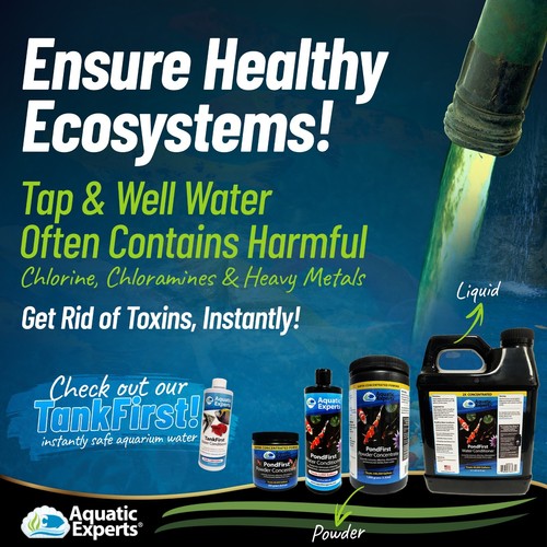 Aquatic Experts PondFirst Pond Water Conditioner, Concentrated Dechlorinator - Picture 5 of 21