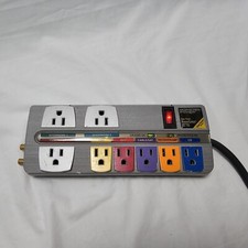 Monster Power HT700 Home Theatre PowerCenter Surge Protector Outlet Tested