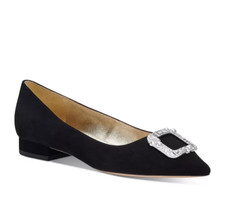 Kate Spade New York Buckle Up Slip On Pointed Flats 1753 Women's Shoes Size 9.5B