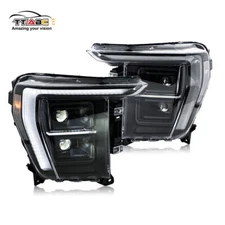 USED LED Headlights for Ford F150 F-150 14th Gen 2021 2022 2023 Front Headlamps
