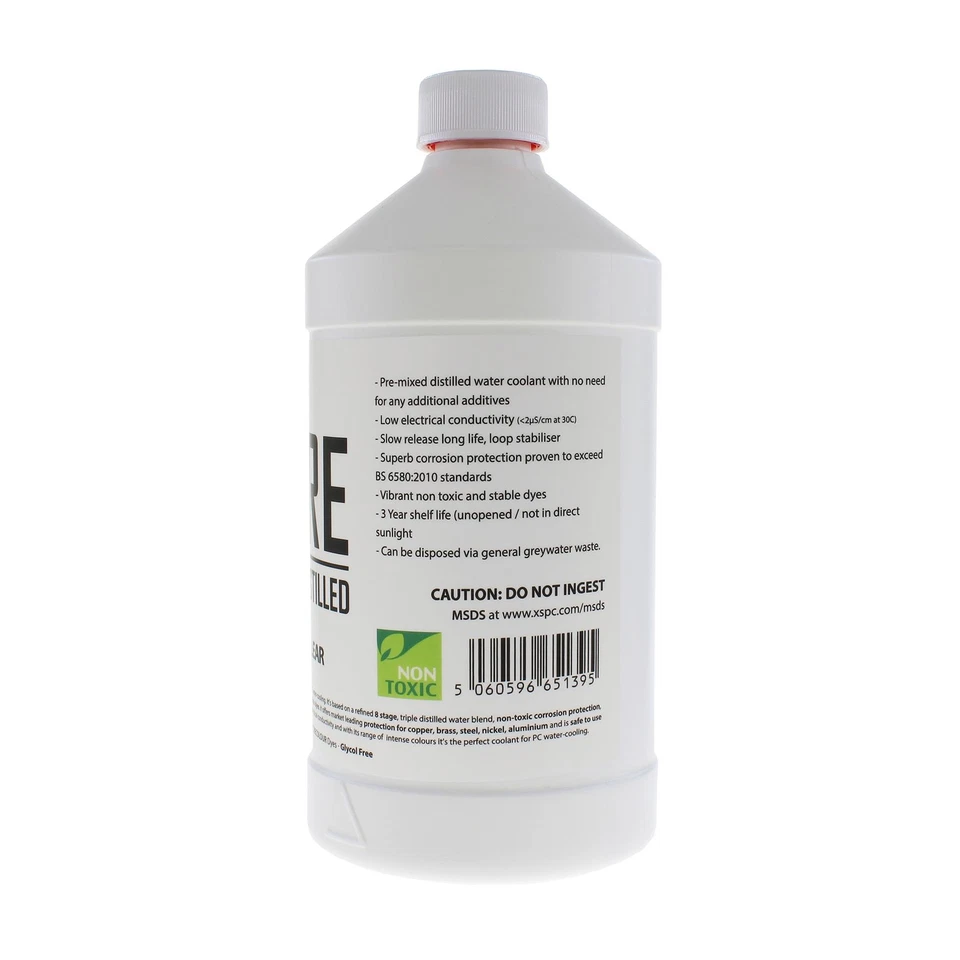 XSPC PURE Premix Distilled Watercooling Liquid Coolant - Clear - Image 2 of 4