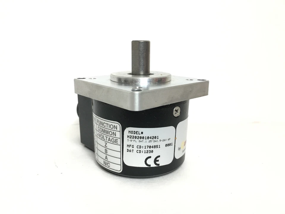  DYNAPAR H220200104201 3/8"FL 1.25" DAI, 5-26V 6P - Image 4 of 4