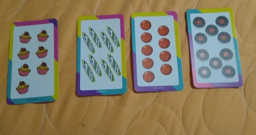 MATTEL Barbie & Friends Numbers & Counting Learning 36 Flash cards 🆕 Free ship! - Picture 6 of 9
