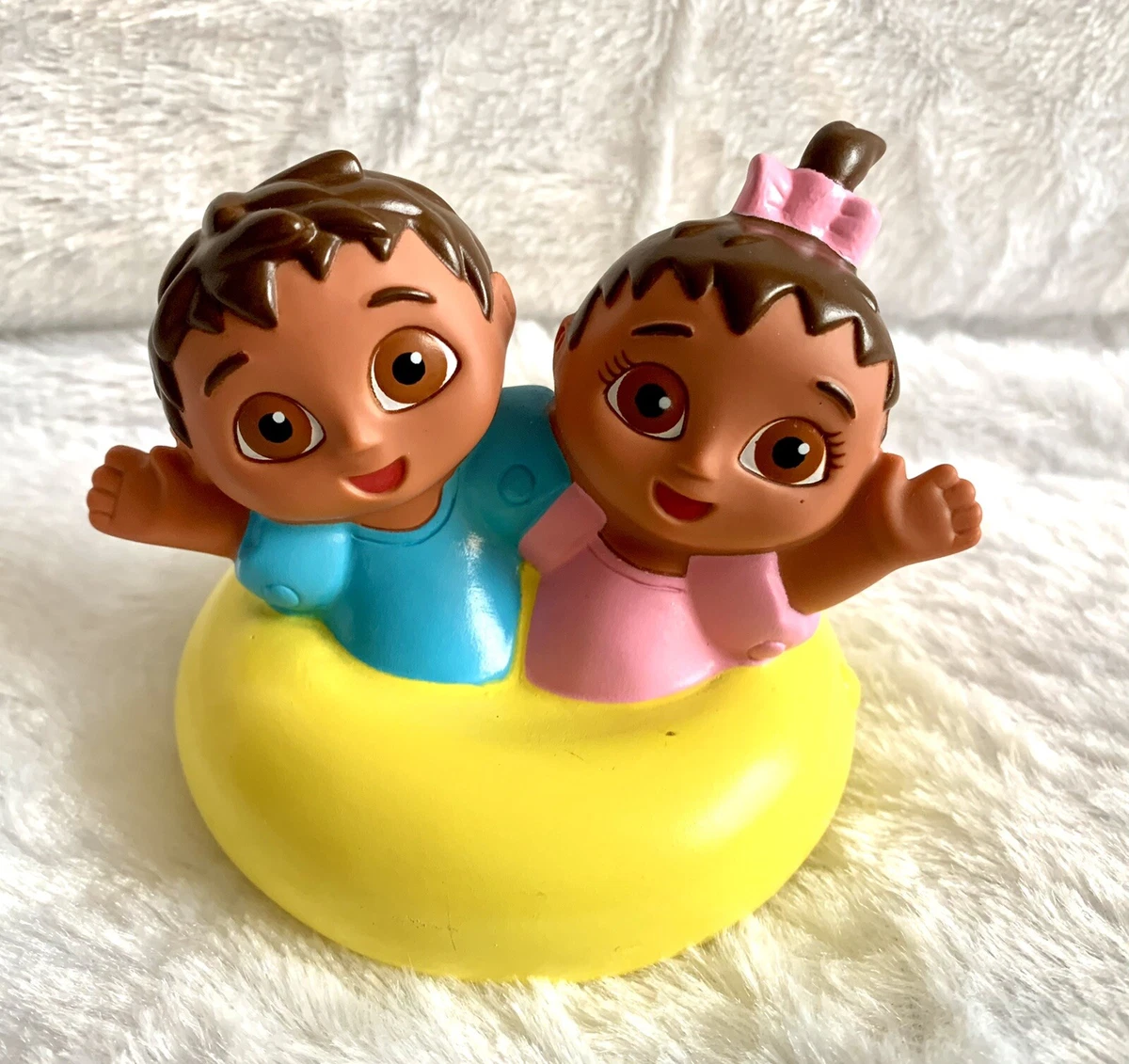 Fisher Price Splash Around BATH TOY Dora The Explorer Twins 2005
