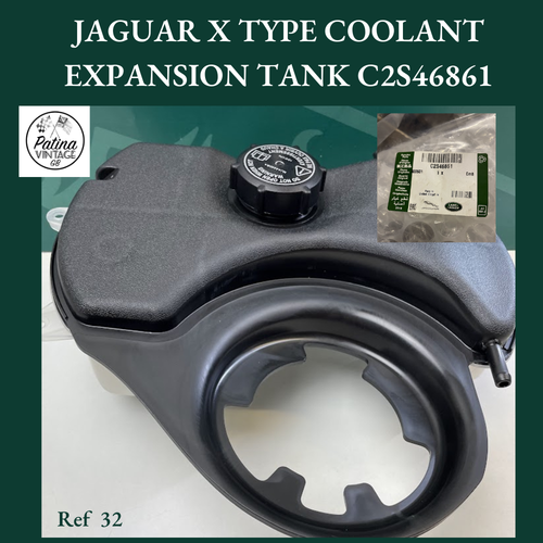 GENUINE JAGUAR X TYPE COOLANT EXPANSION TANK C2S46861 FITS ALL PETROL & DIESEL eBay