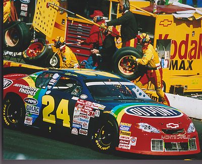 JEFF GORDON DUPONT #24 RAINBOW WARRIOR NASCAR 4 TIME CHAMPION 8 X