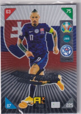 Panini Adrenalyn Euro 2020 Kick Off No. 285 Marek Hamsik Fans' Favourite