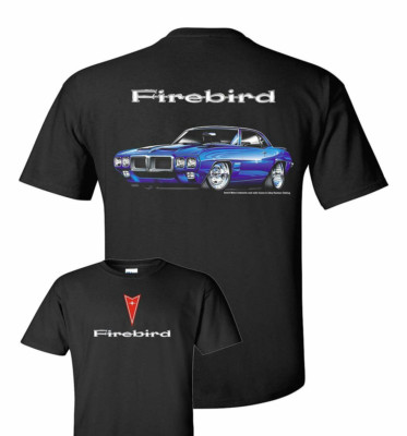 Johny Rockstar General Motors Pontiac Firebird '69 Muscle Cars T-Shirt TDC-176N