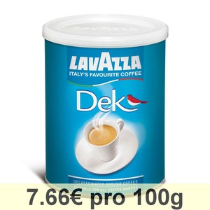 Lavazza Kaffee DEK Espresso Descafeinado Granos de Café Molido, 250g | eBay