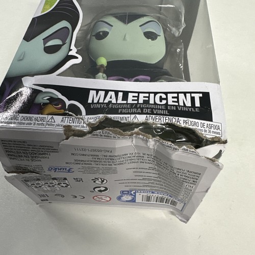 Funko Pop 1082 Disney Villains Maleficent Vinyl Figure NEW (box damaged/ripped) - Picture 7 of 12