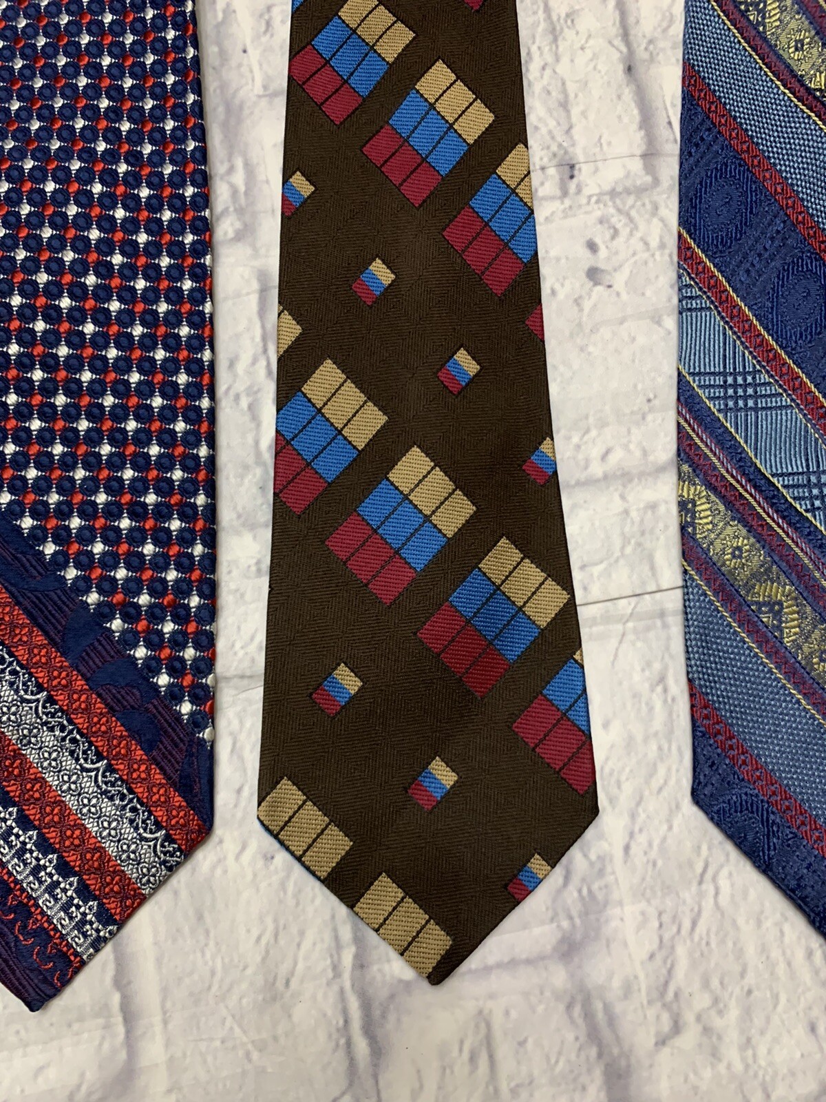Vintage Tie Lot Mid Century Modern - image 3
