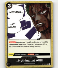 One Piece Card Game ...Nothing...at All!!! - Wings of the Captain