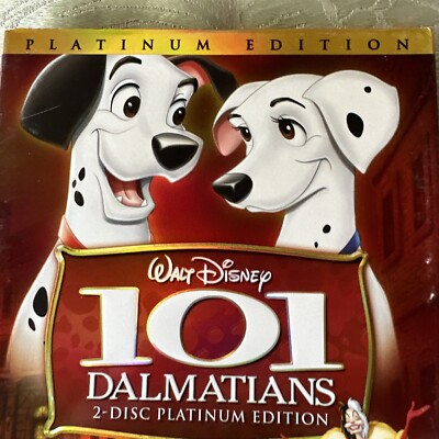 Disney 101 Dalmatians DVD Movie 2008 2-Disc Set Platinum Edition