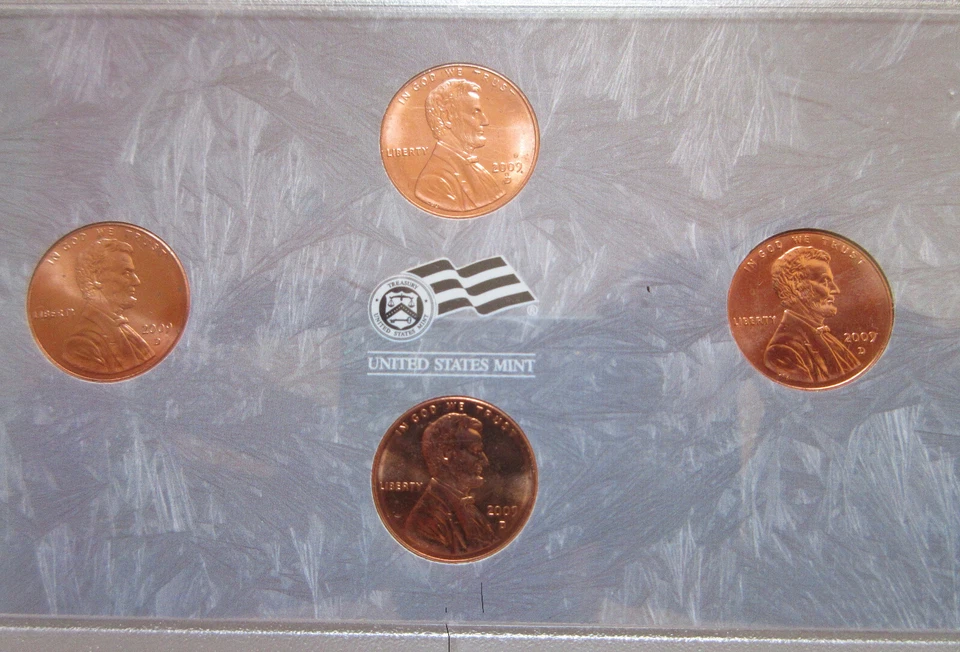 2009 United States US Small Cents Penny Mint Year Set. RJ - Image 3 of 3