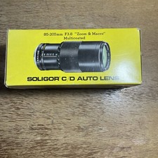 Soligor 85-205mm f/3.8 Lens Macro - Zoom