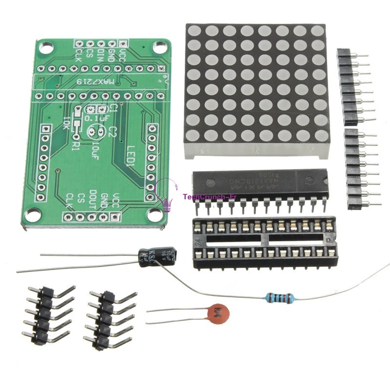 MAX7219 Dot led matrix Module MCU control LED Display modules for Arduino - Photo 2/4