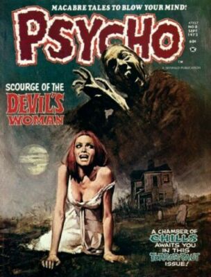 PSYCHO NIGHTMARE & SCREAM MAGAZINE FULL RUN ON DVD ROM SKYWALD HORROR COMICS    
