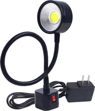 Led Magnetic Work Light 300mm Gooseneck Lamp 500lm For Drill Press Lathe
