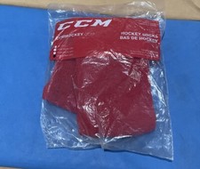 Brand New CCM HOCKEY SOCKS PRO-WEIGHT Child 20" Red
