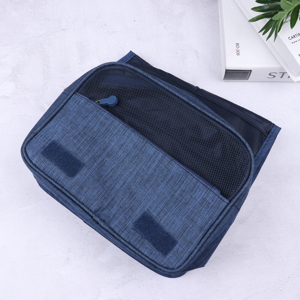 Mini Multifunctional Toiletry Bag Precise Stitching Makeup Travel