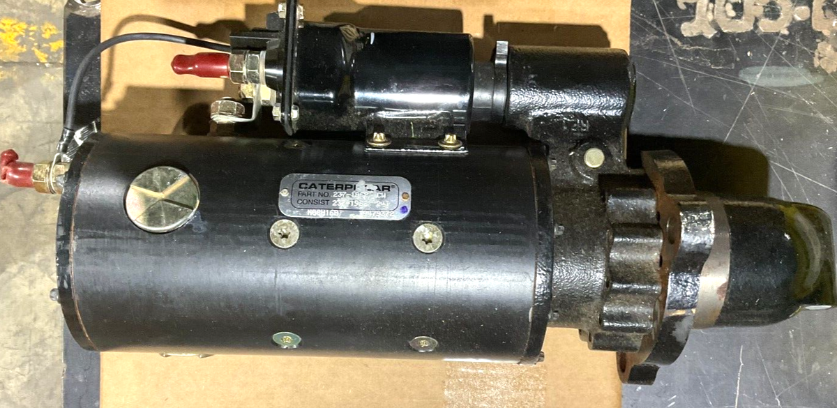 GENUINE CAT STARTER 237-1962 50MT 24V CW 11T BENDIX (chipped