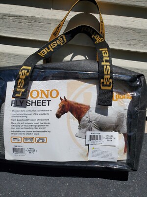 Cashel  ~ Econo Horse Flysheet ~ Size Medium 77''/ 79''  ~ Lightweight (Gray) ~New