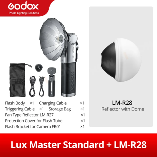 Godox Lux Master Retro Camera Flash TTL HSS Touch Screen Control Wireless Sync - Picture 12 of 13