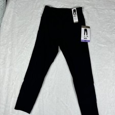Mondetta LAdies Womens High Waist Active Capri Leggings Black Size XS