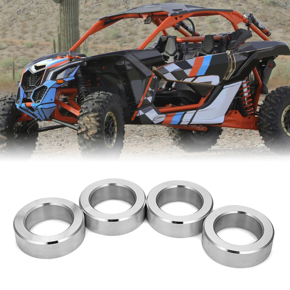 Billet Aluminum 3&quot; Full Lift Kit For 2017-2024 Can-Am Maverick X3 