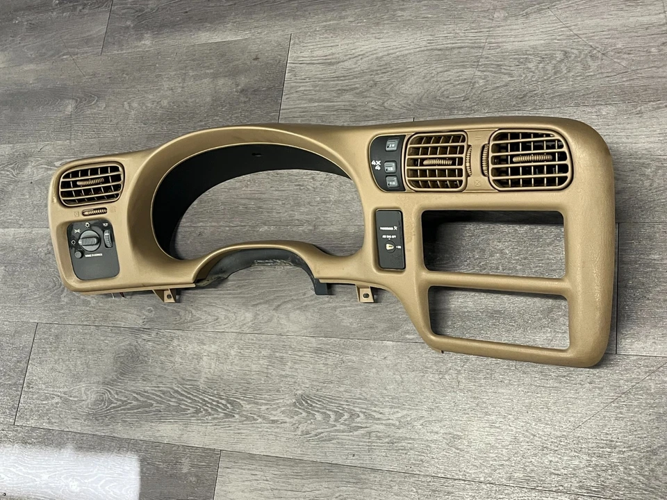 Chevrolet S10 Blazer 1998 1999 2000 2001 2002 2003 2004 tablero bisel Sonoma Foto 3 de 4