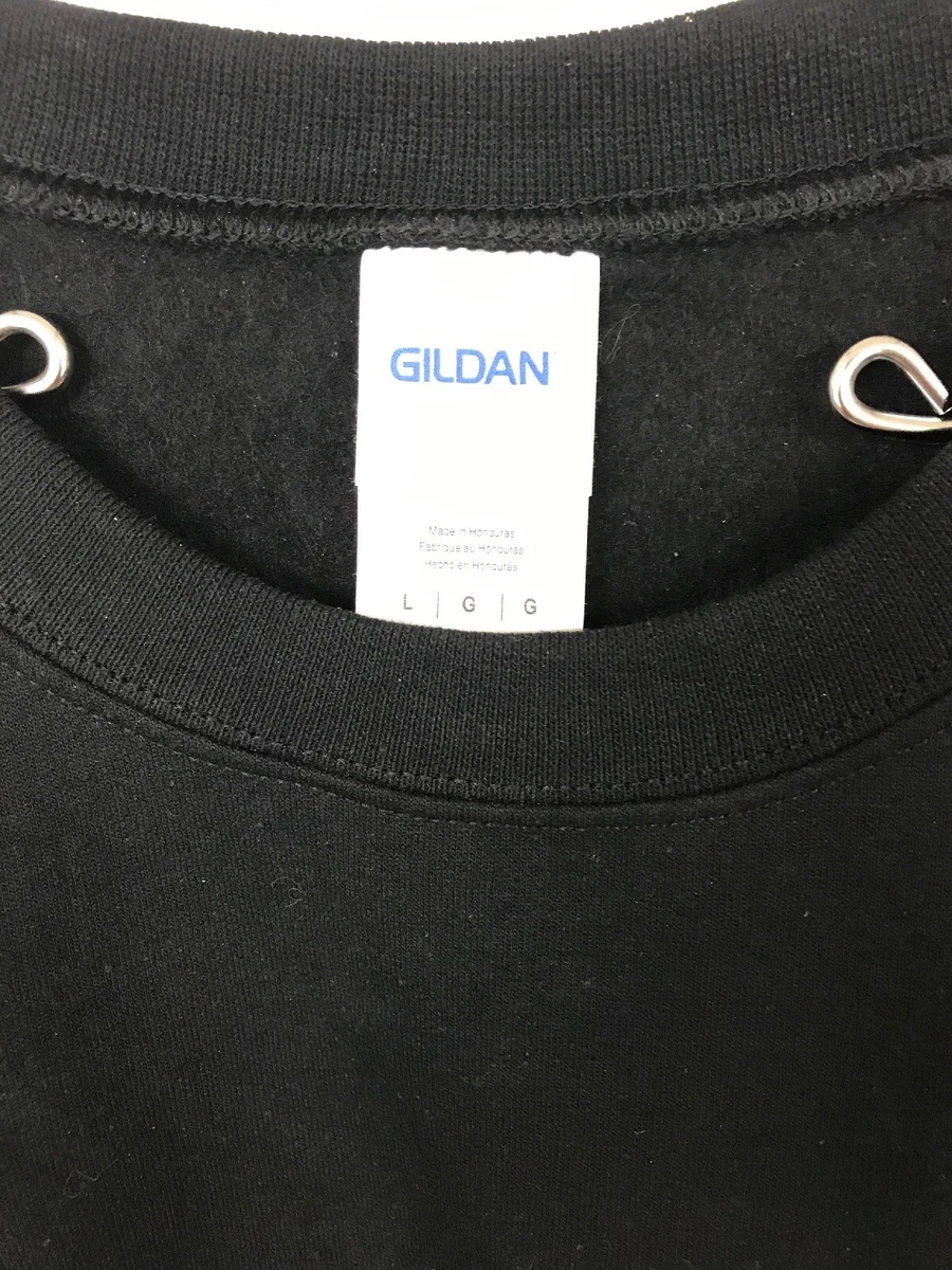 Gildan Mens Crew Neck Heavy Blend Sweater Black Medium | eBay