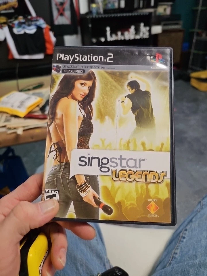 Sony PlayStation 2 PS2 SingStar Bundle with 2 Microphones & Singstar 90s Game - Image 3 of 3
