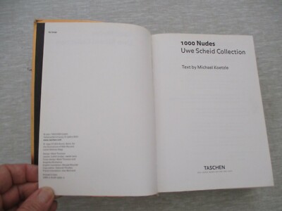 1000 Nudes,Uwe Scheid collection, paperback,755 pp,Taschen,Germany