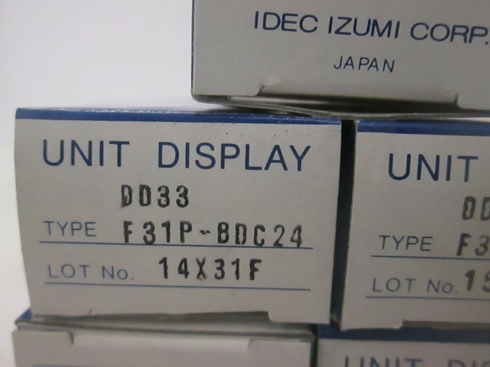 Idec, Display Module, DD33-F31P-BDC24, New, Lot of 5 - Image 3 of 4