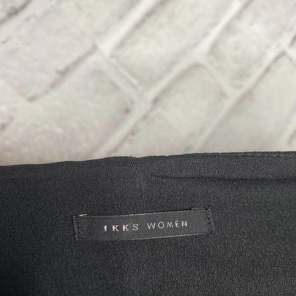 IKKS Vestido Ponte Fit y Acampanado Negro 34 Negro Foto 4 de 4