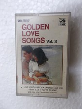 GOLDEN LOVE SONGS 3 I LOVE YOU MUCH BABY BLUE MANY MORE CASSETTE INDIA 1993