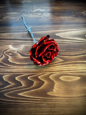 MOTHER S DAY Hand Crafted Red metal ROSE or ROSES Love GIFTS! Collectible