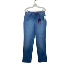 Gloria Vanderbilt Women's 4 Amanda Jeans Slimming Swan Series Blue Callisto Wash